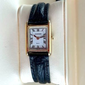 Tourneau Swiss Gold Plated Ladies Watch